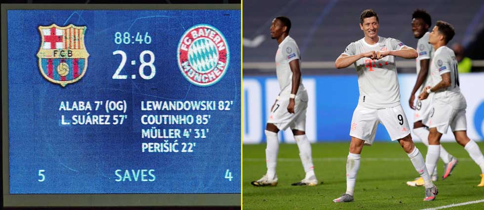 El Bayern revive en sus redes el quinto aniversario del histórico 2-8 al Barcelona