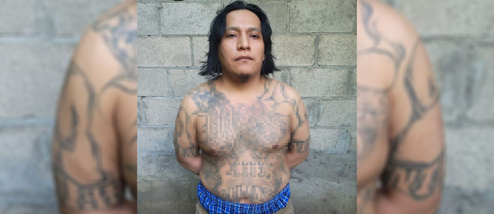 Policías arrestan a miembro activo de la MS-13
