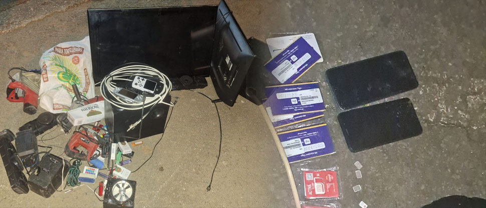 GUATEMALA: localizan PlayStation, electrodomésticos y chips durante requisa en centro penal
