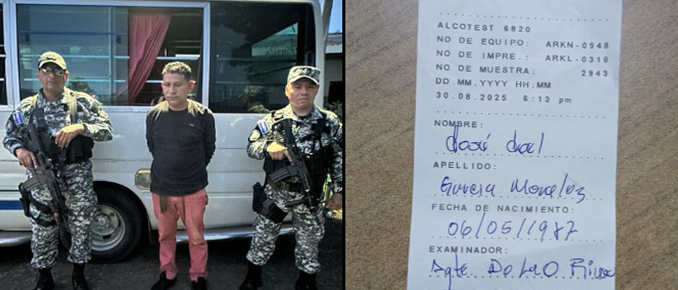 Sorprenden a busero que manejaba en estado de ebriedad
