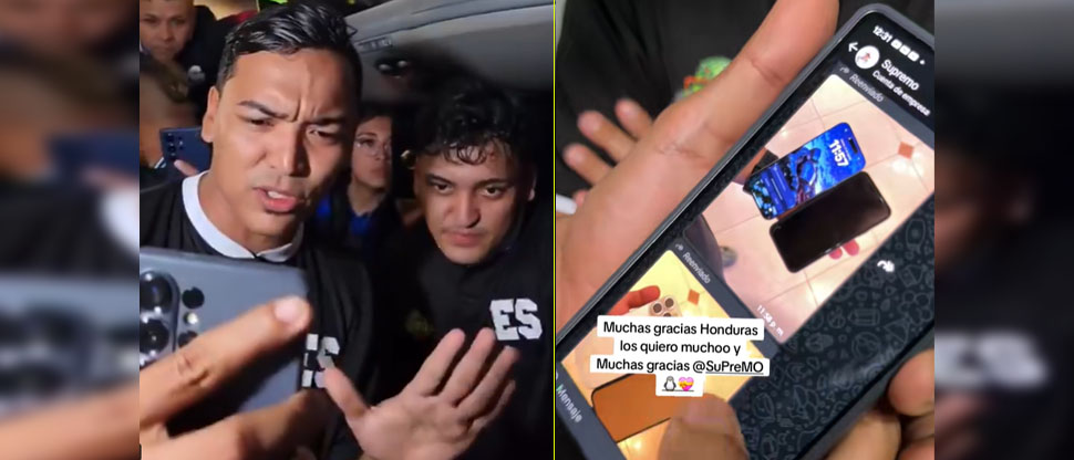 Hurtan pertenencias a Alfredo Larín en Honduras