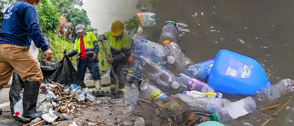 Desechos Sólidos realiza jornada de chapoda y limpieza en río Acelhuate