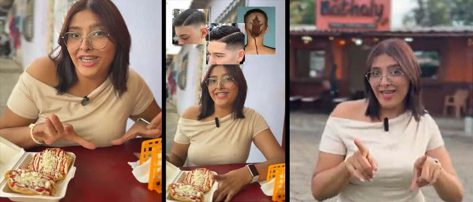 Regalan enchiladas a estudiantes aplicados que muestren su nuevo corte de cabello