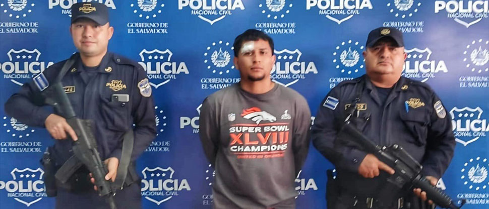 Capturan a sujeto que lesionó a otro con piedras en Mejicanos