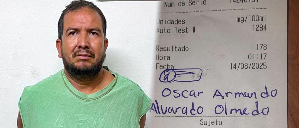 Sacan de las calles a conductor que ebrio embistió a un motociclista en Sacacoyo