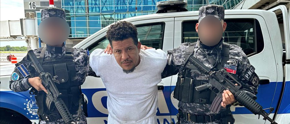 Entregan a la PNC a peligroso sujeto requerido por un juzgado de Santa Ana