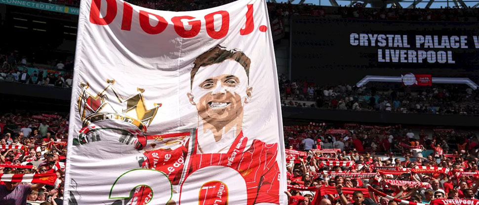 Liga Premier rendirá homenaje a Diogo Jota con minuto de silencio