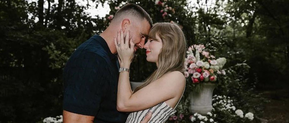 ¡Se nos casan! Taylor Swift anuncia su compromiso con Travis Kelce