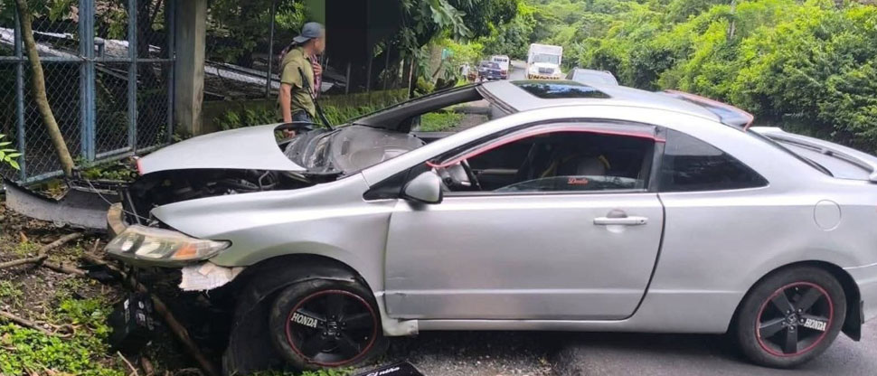 Accidente de tránsito deja un lesionado en Cabañas