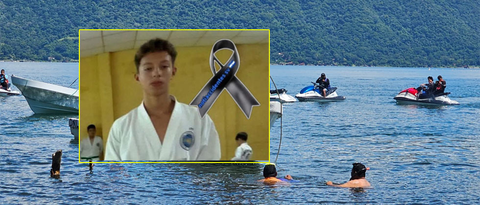 Identifican a estudiante que perdió la vida en el Lago de Coatepeque