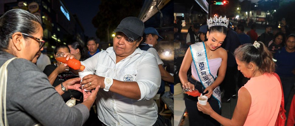 Arrancan las festividades agostinas con la tradicional entrega de atol shuco