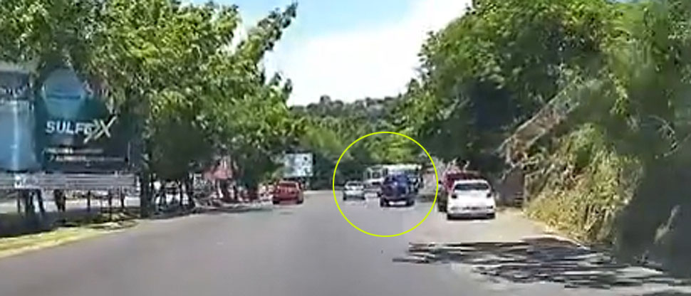 Denuncian a busero imprudente que pudo ocasionar accidente en carretera Panamericana
