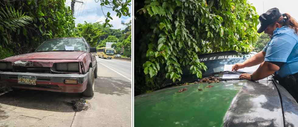 Dueños de carros viejos tienen 72 horas para retirarlos de la vía pública