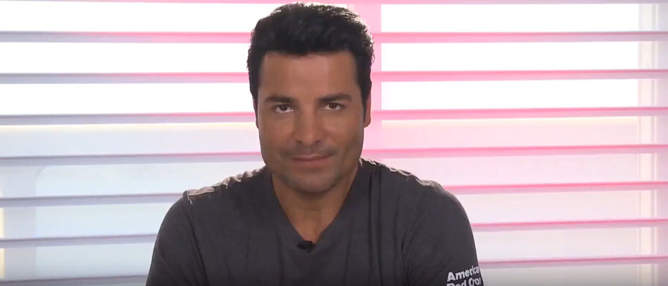 Chayanne pide a las personas contribuir a la donación de sangre