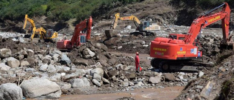 China: al menos 15 fallecidos tras torrentes de montaña en la provincia noroccidental