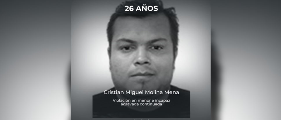 Sujeto pagará con 26 años de prisión por haberse aprovechado de la inocencia de un menor