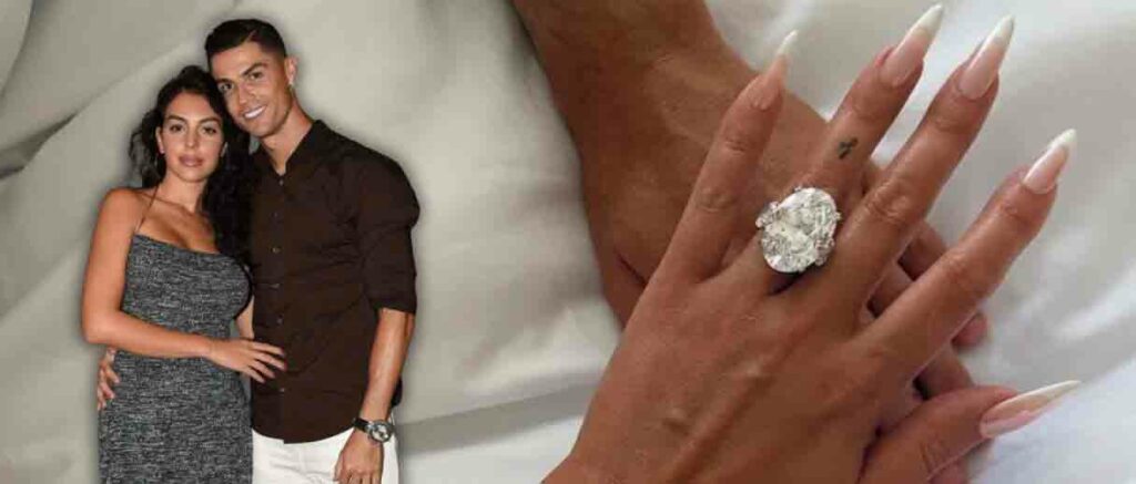 Anillo de compromiso que regala CR7 a Georgina vale 6 millones de euros