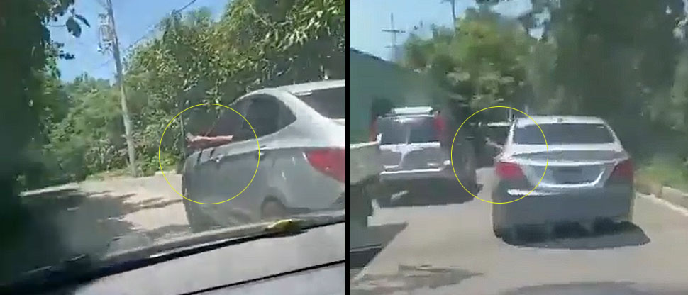 Conductor denuncia a otro automovilista que iba grabando con el celular mientras manejaba