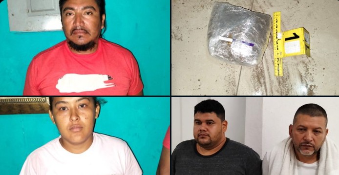 Ubican y capturan a sujetos que vendían droga en el oriente del país