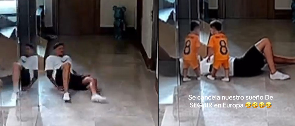 Esta es la caída que sufre Fede Valverde en su casa y preocupa a todo el madridismo