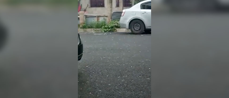 Caída de granizos sorprende a habitantes de varios distritos del país