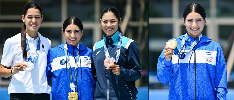 Ivonne Nóchez se viste de oro en Chengdú 2025