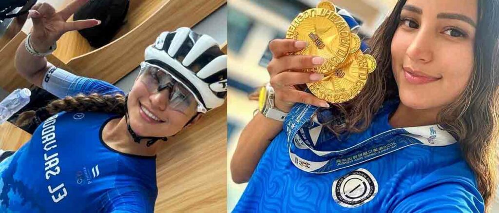Este es el récord que logró Ivonne Nóchez para el patinaje salvadoreño