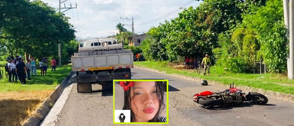 Ella era Nicolle, joven que falleció en accidente en La Libertad