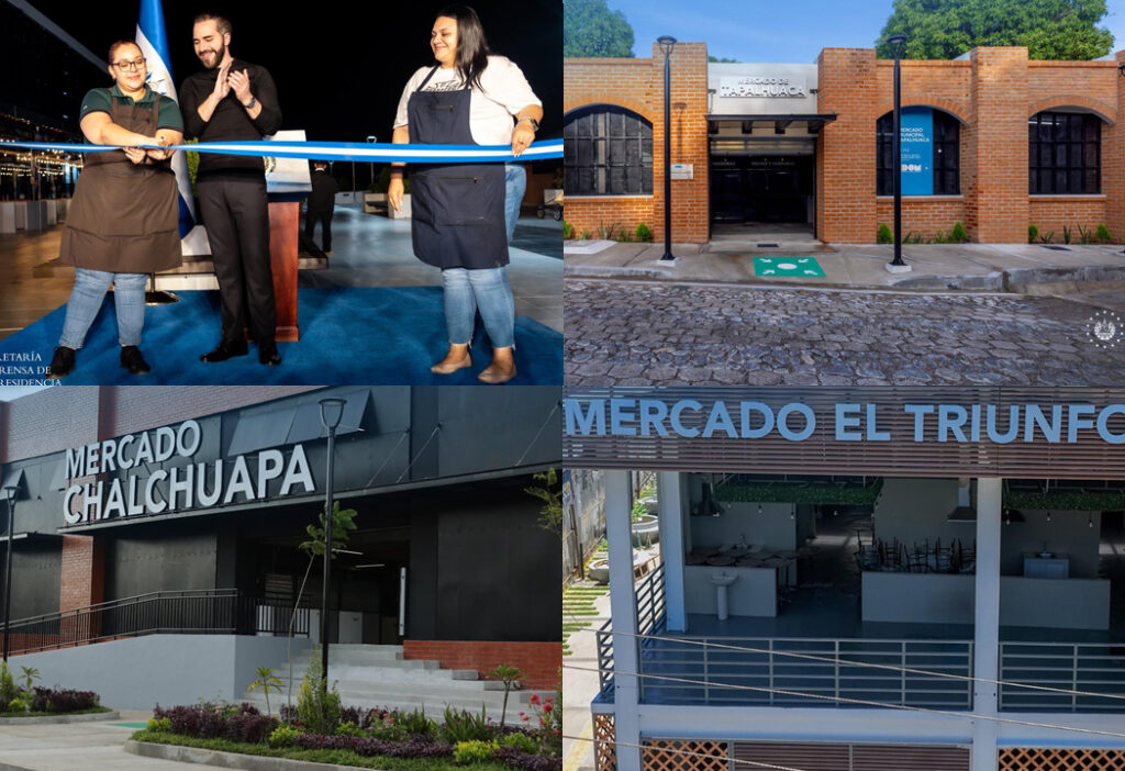 Estos son los cinco nuevos mercados inaugurados por el presidente Bukele