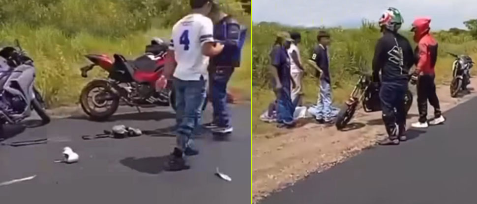 Motociclistas se accidentan en misma pista que vehículo arrolló a personas durante carrera