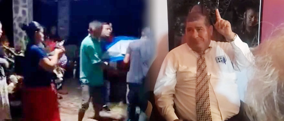 Pastor criticado por sacar ataúd de iglesia dice que actuó por “ser autoridad superior de Dios”