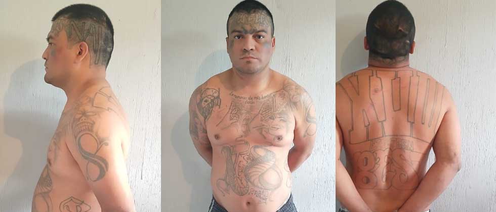 Peligroso pandillero salvadoreño es capturado en Guatemala