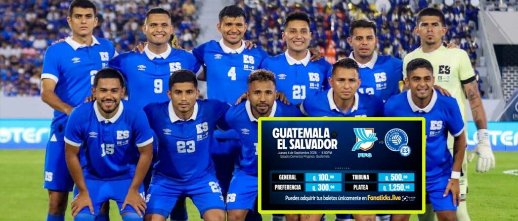 La entrada más cara para ver a La Selecta en Guatemala vale más de $160