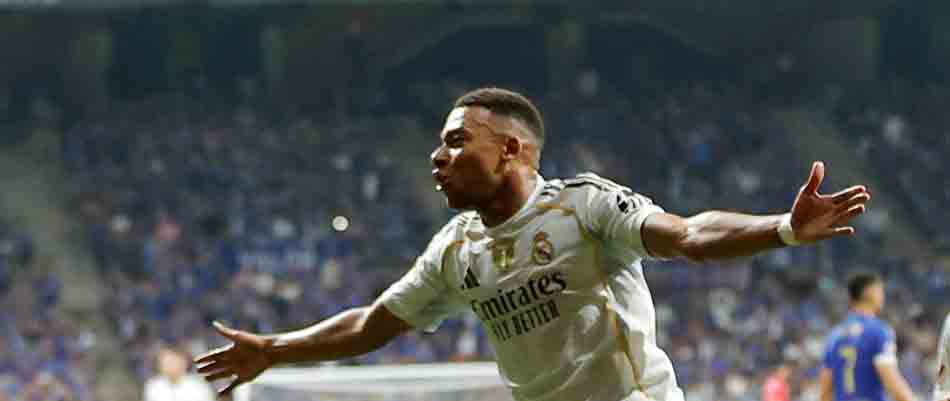 Real Madrid cierra las bocas en Oviedo tras ganar 3-0