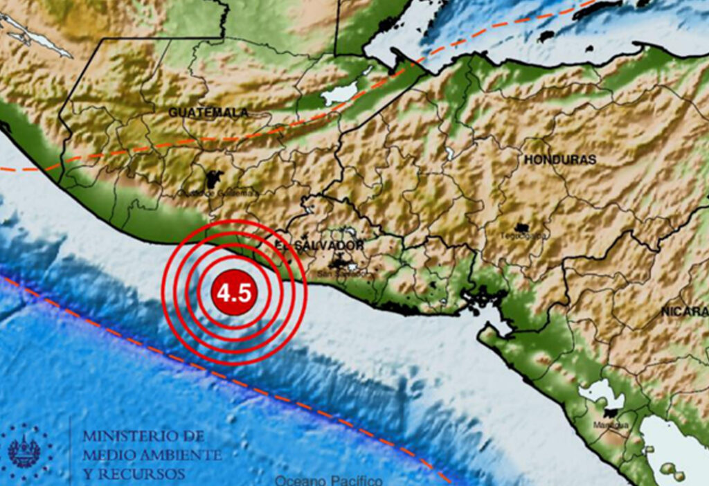 Fuerte sismo sacude al país esta mañana de viernes