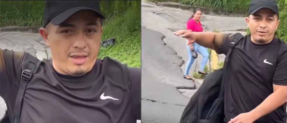 Denuncian a sujeto que anda robando celulares en los buses de Soyapango