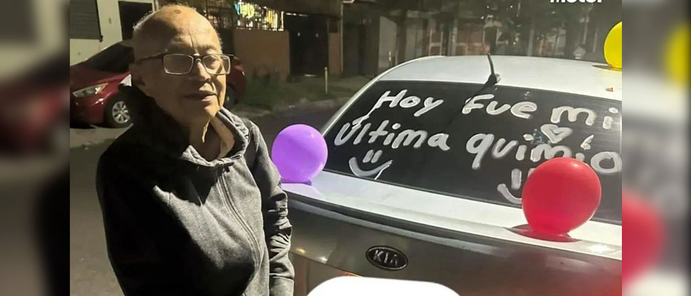 Don José comparte su felicidad que Dios ha ganado la batalla contra el cáncer