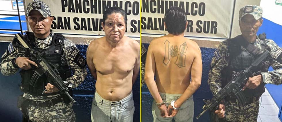 Sacan de las calles a temido 18-R que se escondía en una zona rural de San Salvador