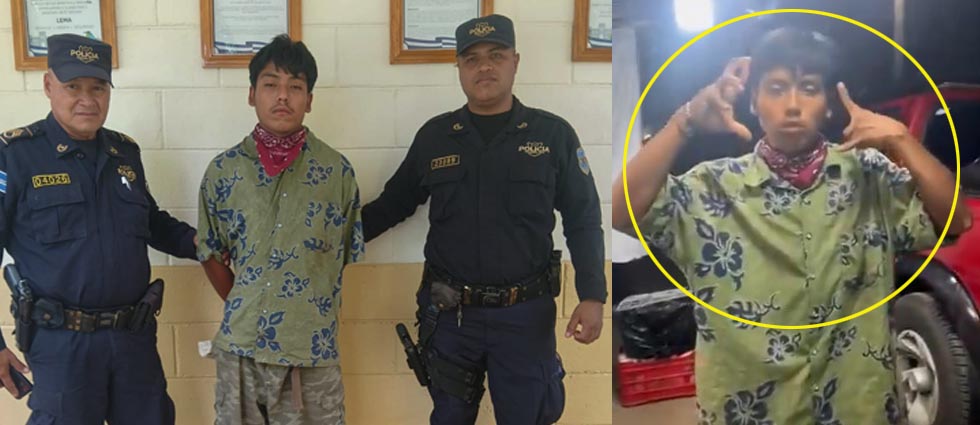 Capturan a MS tras exigir $50 a una comerciante en Santa Ana