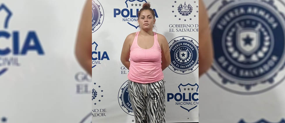 Arrestan a mujer que lesionó a su pareja tras un ataque de celos en San Salvador