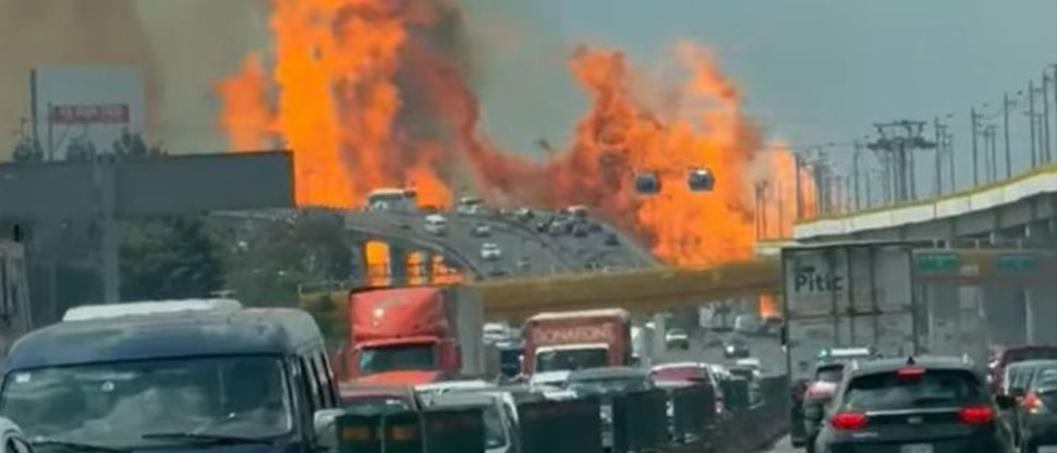 México: mueren tres personas, víctimas de explosión de una pipa de gas