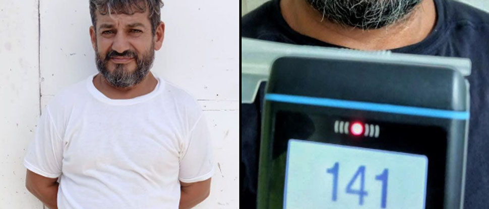 Borracho al volante provoca accidente e intenta darse a la fuga, pero fue capturado