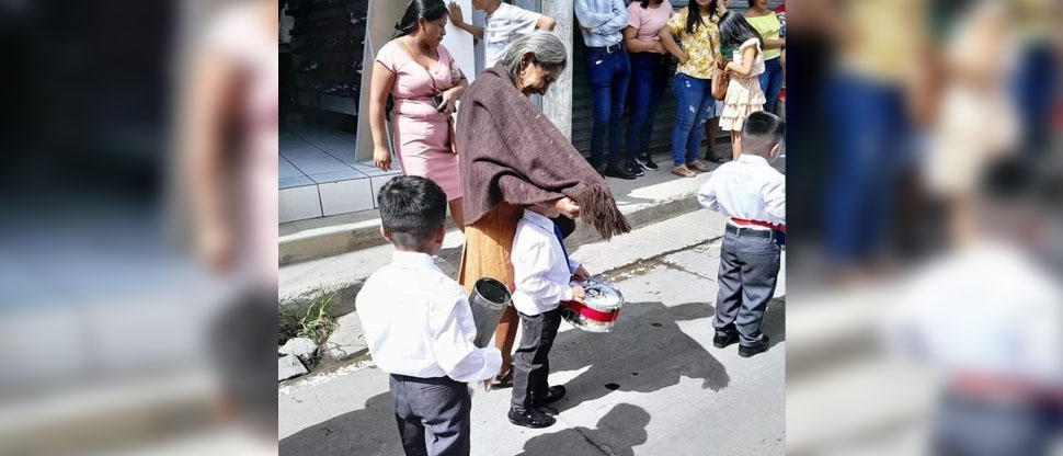 Acogido con un afecto profundo por la Independencia Patria