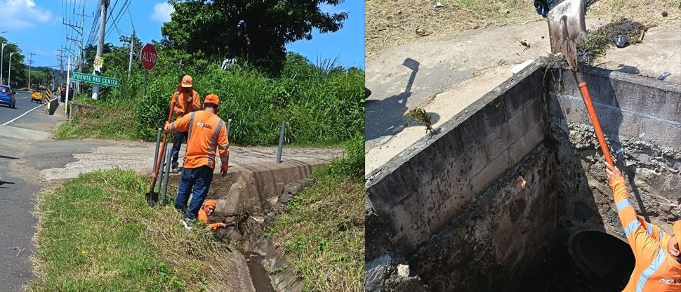 Realizan jornada de limpieza en las vías y drenajes de diversos puntos del país