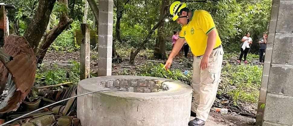 Hombre pierde la vida al caer en un pozo en El Paisnal