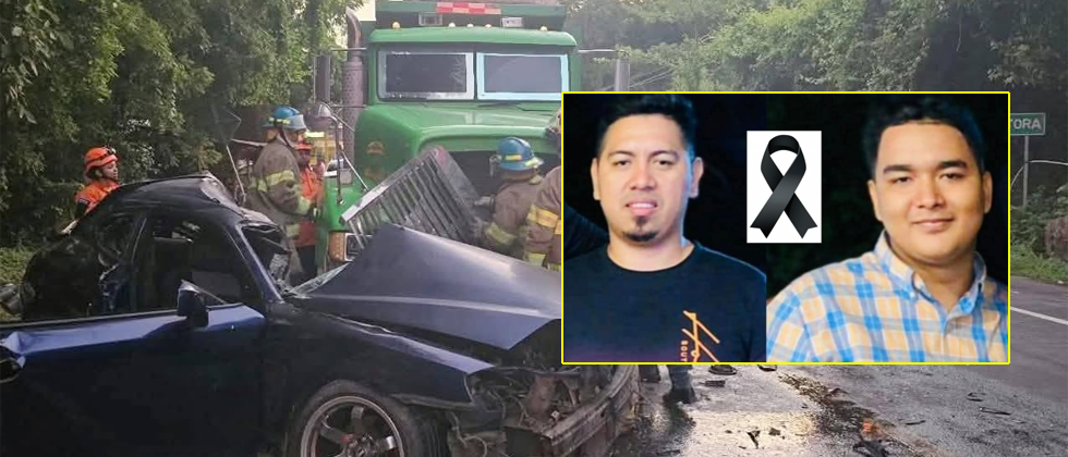 Identifican a jóvenes fallecidos en brutal accidente en San Miguel