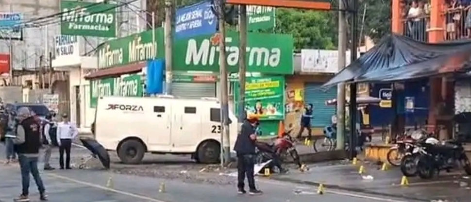 GUATEMALA: asalto a camión de bolsa de valores deja saldo fatal en San Marcos