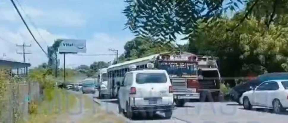 Denuncian a conductores que circulan en sentido contrario para evitar tráfico en La Unión