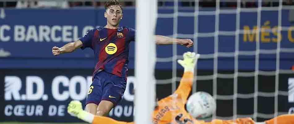 Barcelona gana y golea al Valencia