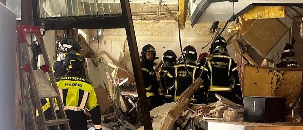 21 heridos es el saldo de explosión en bar de Madrid, España